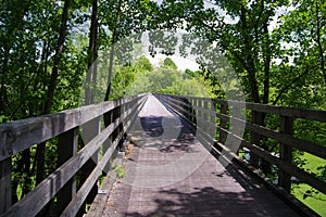 Trestle Bridge on the Virginia Creeper Trail