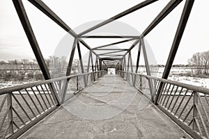 Trestle Bridge in Winter