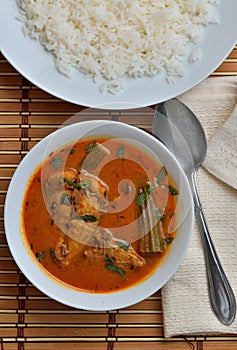 Trevally jest fish curry