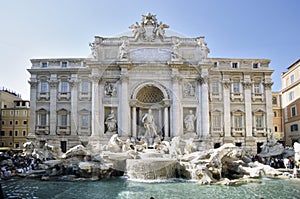 Trevi fountain