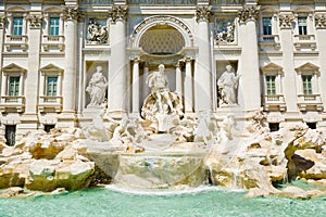 Trevi Fountain, Fontana di Trevi in Rome