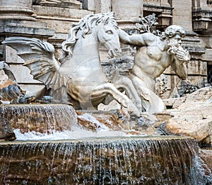 Trevi Fountain (Fontana di Trevi) - Rome, Italy