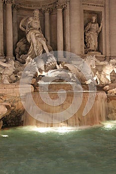 The Trevi Fountain (Italian: Fontana di Trevi)