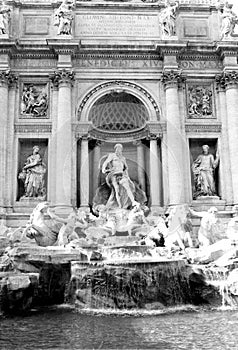 Trevi Fountain - Italy photo