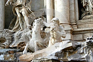 The Trevi Fountain is the most famous and probably the most beautiful artesian fountain in Rome.