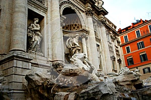 The Trevi Fountain is the most famous and probably the most beautiful artesian fountain in Rome.