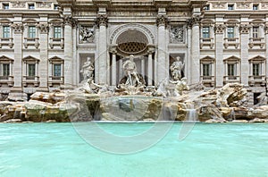 The Trevi Fountain at night, Rome