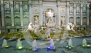 Trevi fountain replica