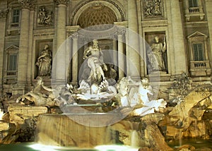 Trevi fountain, Roma