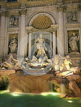 Trevi fountain, Rome photo