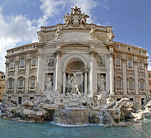 Trevi fountain in Rome