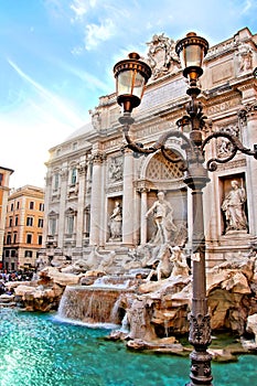 Trevi Fountain of Rome