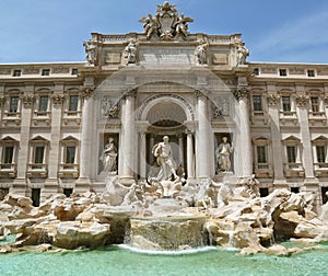 Trevi fountain, Rome, Italy