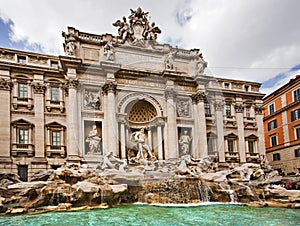 Trevi Fountain, Rome Italy