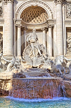 Trevi Fountain. Rome, Italy.