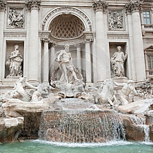 The Trevi Fountain, Rome, Italy