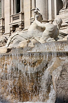 Trevi fountain, Rome, Italy