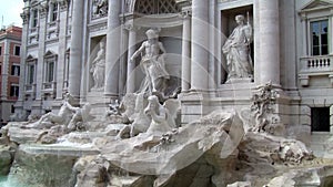 Trevi Fountain in Rome Italy