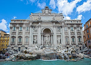 Trevi Fountain, Rome, Italy