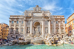 Trevi Fountain in Rome, Italy