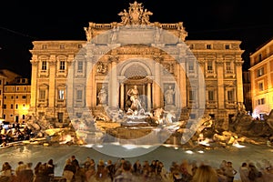 Trevi Fountain, Rome, Italy