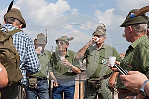 TREVISO, ITALY - MAY 13: national assembly of the italian veterans alpine troops