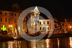Treviso and night view