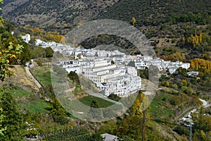 TrevÃ©lez village in Las Alpujarras Spain 