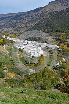 TrevÃ©lez village in Las Alpujarras Spain 