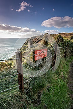 Trewavas head near Rinsey cornwall england uk photo