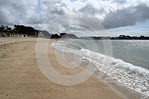 Trez beach in Benodet in Brittany