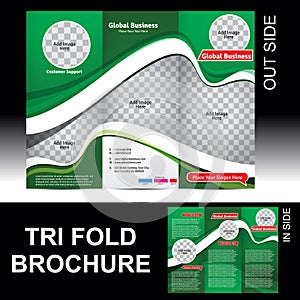 Tri Fold Global Business Brochure