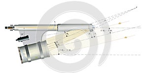 Tri-schiefspiegler Telescope