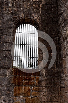 trial bay gaol at Seal Rocks