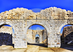 Trial Bay Gaol Yard Arc Sky