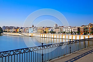 Triana barrio of Seville Andalusia photo