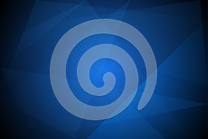 Abstract dark blue background, geometry triangular