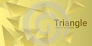 Triangle background. Abstract composition of triangular pyramids.