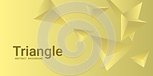 Triangle background. Abstract composition of triangular pyramids.