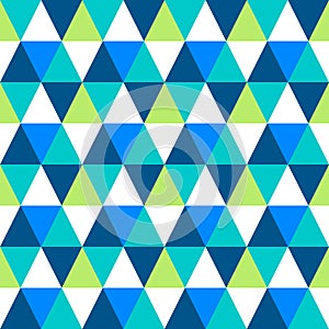 seamless triangle pattern and background vector illustration