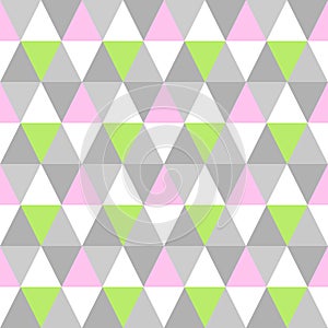 seamless triangle pattern and background vector illustration