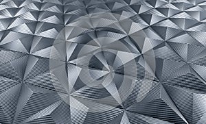 Triangle carbon background