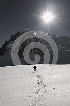 Triangle de Tacul, Aiguille du Midi, France