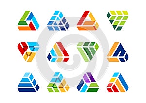 Triangle, element, building, logo, construction, house, architecture, real estate, home, elements