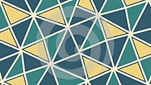 Triangle geometric pattern, abstract and decorative background vector design Generative AI