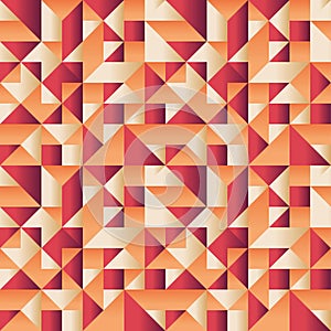 Triangle gradient shapes seamless pattern