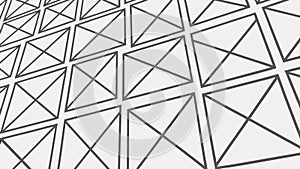 Triangle grid pattern, geometric background and modern texture design vector design Generative AI
