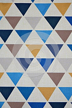 Triangle pattern fabric