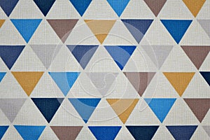 Triangle pattern fabric
