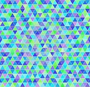 Triangle pattern. Vector seamless background